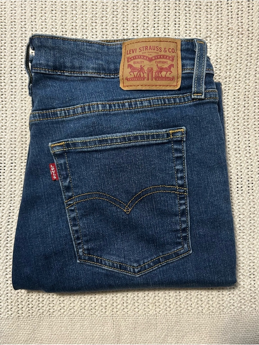 Levi’s Women Dark Blue Bootcut Jeans